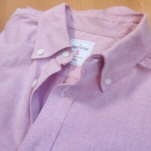 GAP Modern Oxford Red Button Down Shirt Small